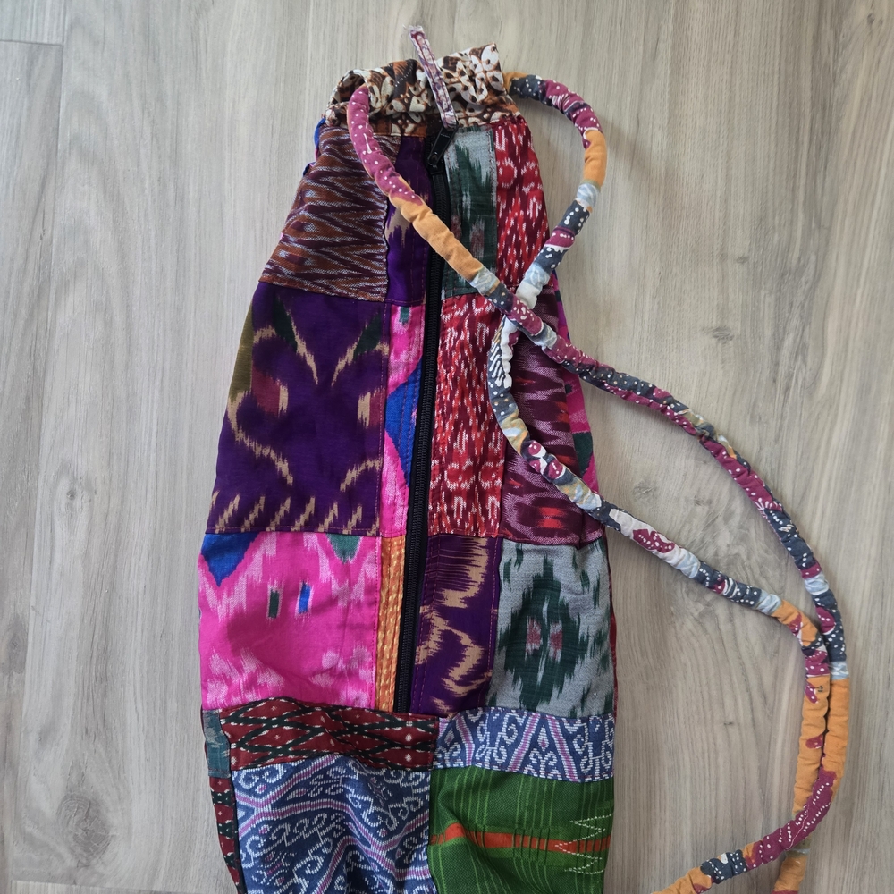 Colorful Patchwork Sling Bag - Picture 3 of 5